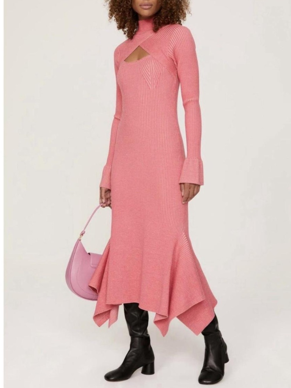 3.1 Phillip Lim Ribbed Front Cross Dress!